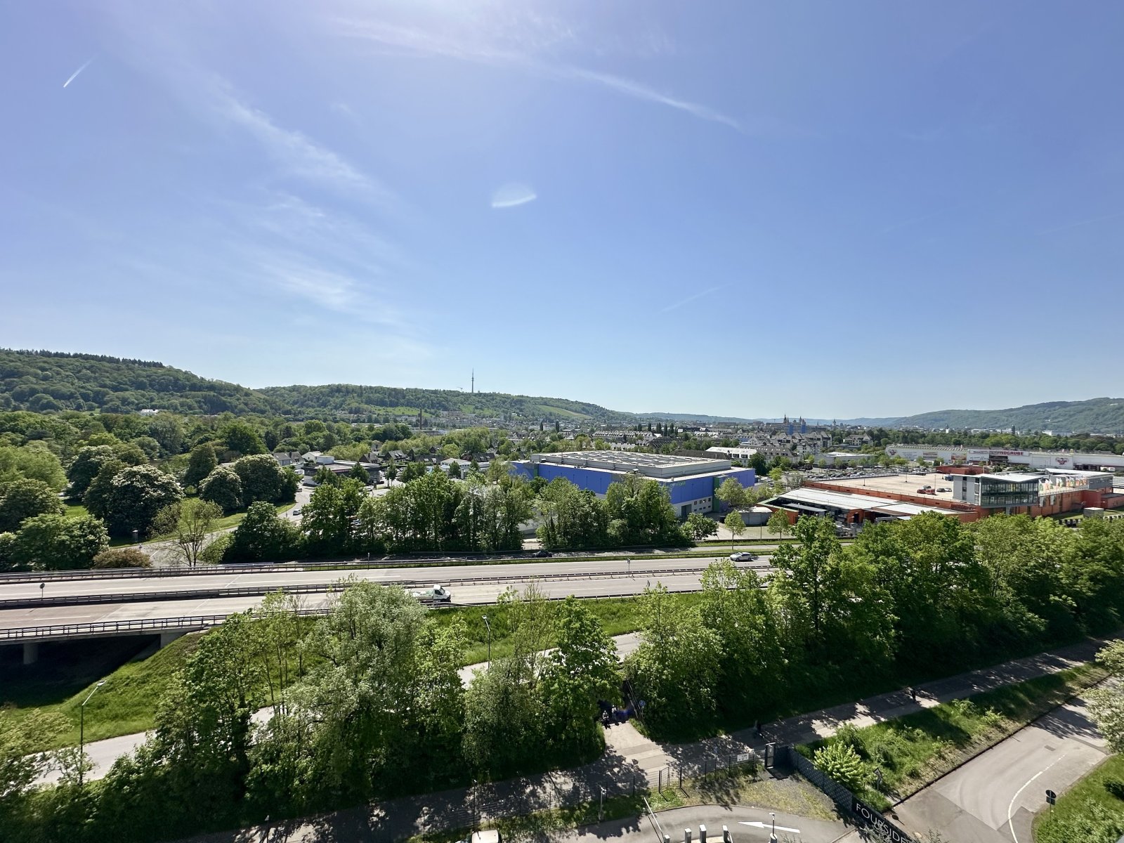 IAT TOWER! Residieren in der 11. Etage mit Moselblick und Blick über die Altstadt! Aktuell vermietet!