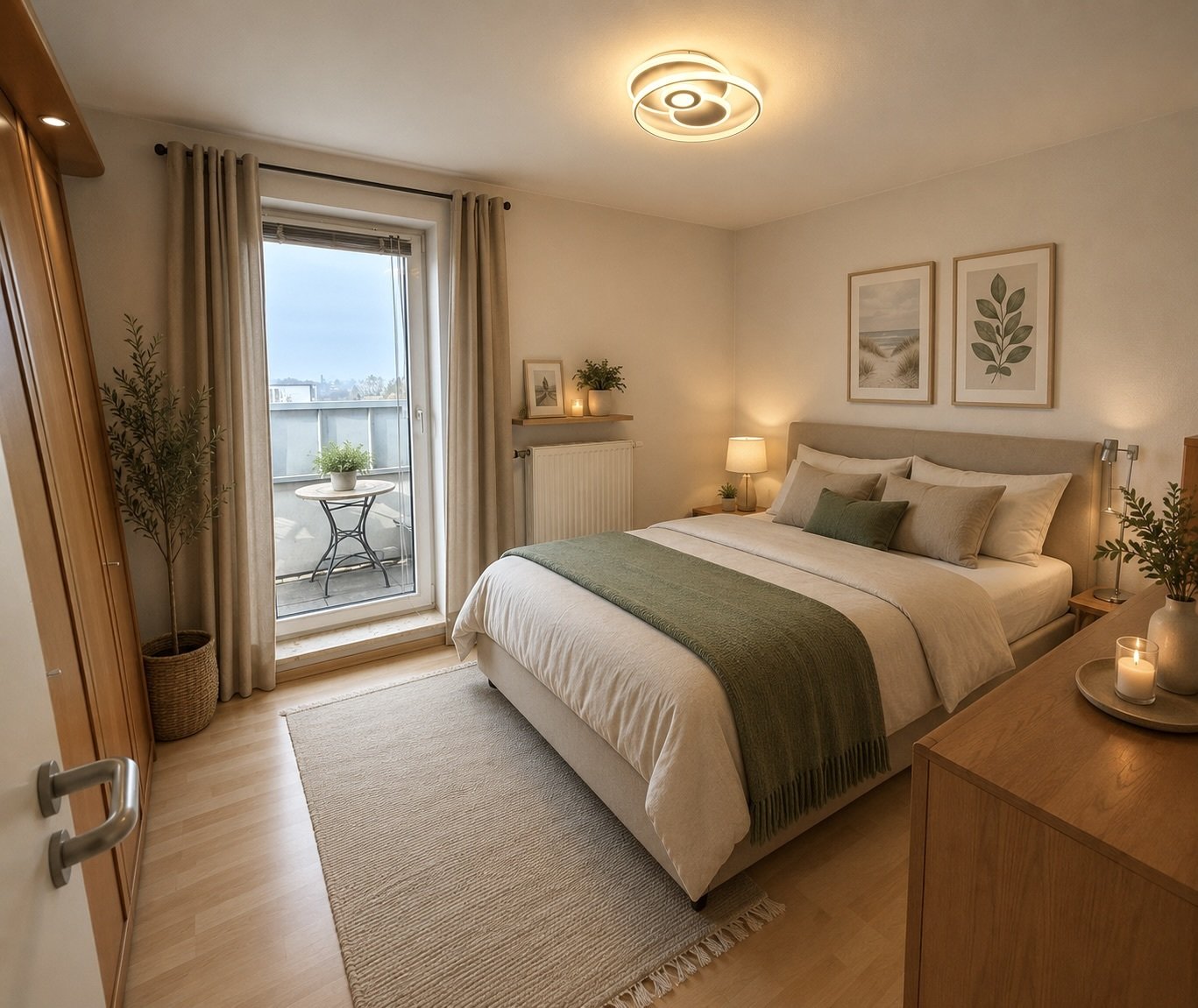 Penthouse mit 360 grad Terrasse unweit der Fußgängerzone