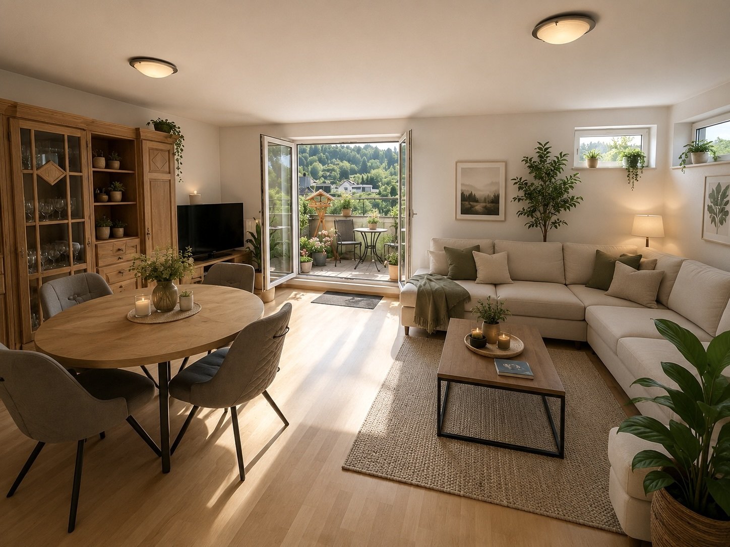 Penthouse mit 360 grad Terrasse unweit der Fußgängerzone