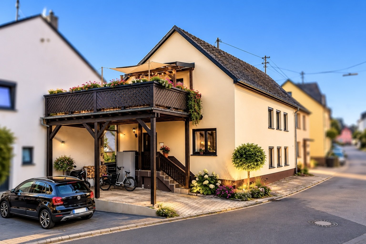 Mein neues Zuhause im Ferienort Kasel! - Wohnen umgeben von Weinbergen in grüner, idyllischer Atmosphäre - 