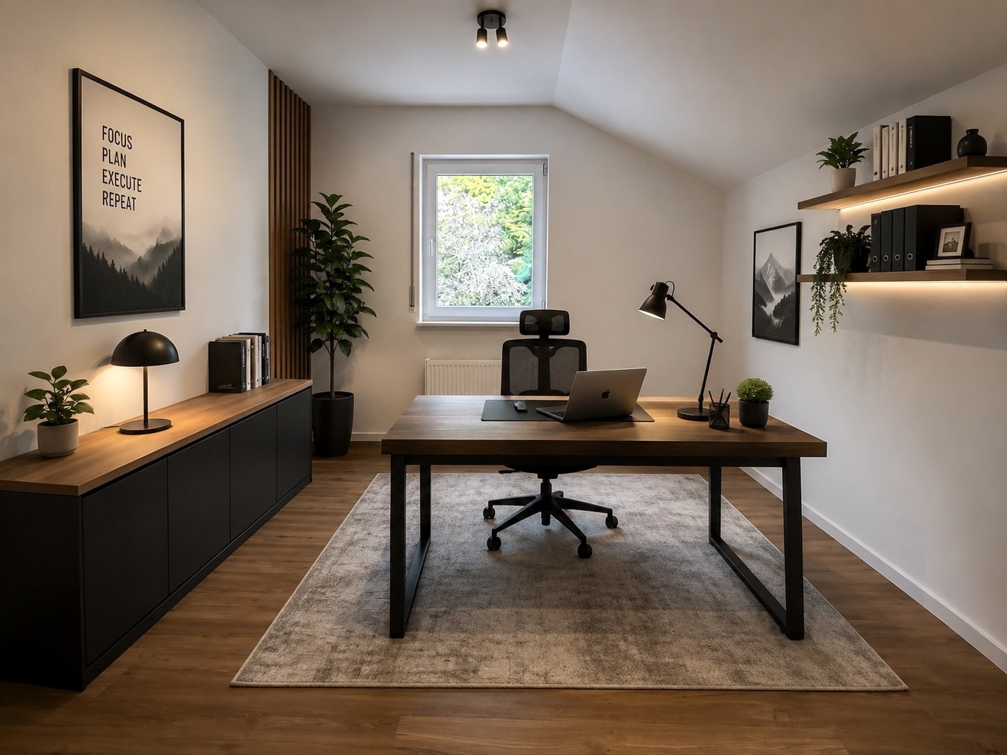 Loftartige DG-Wohnung mit Traumterrasse in parkähnlicher Umgebung!