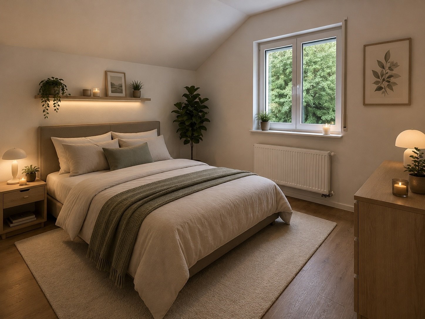 Loftartige DG-Wohnung mit Traumterrasse in parkähnlicher Umgebung!