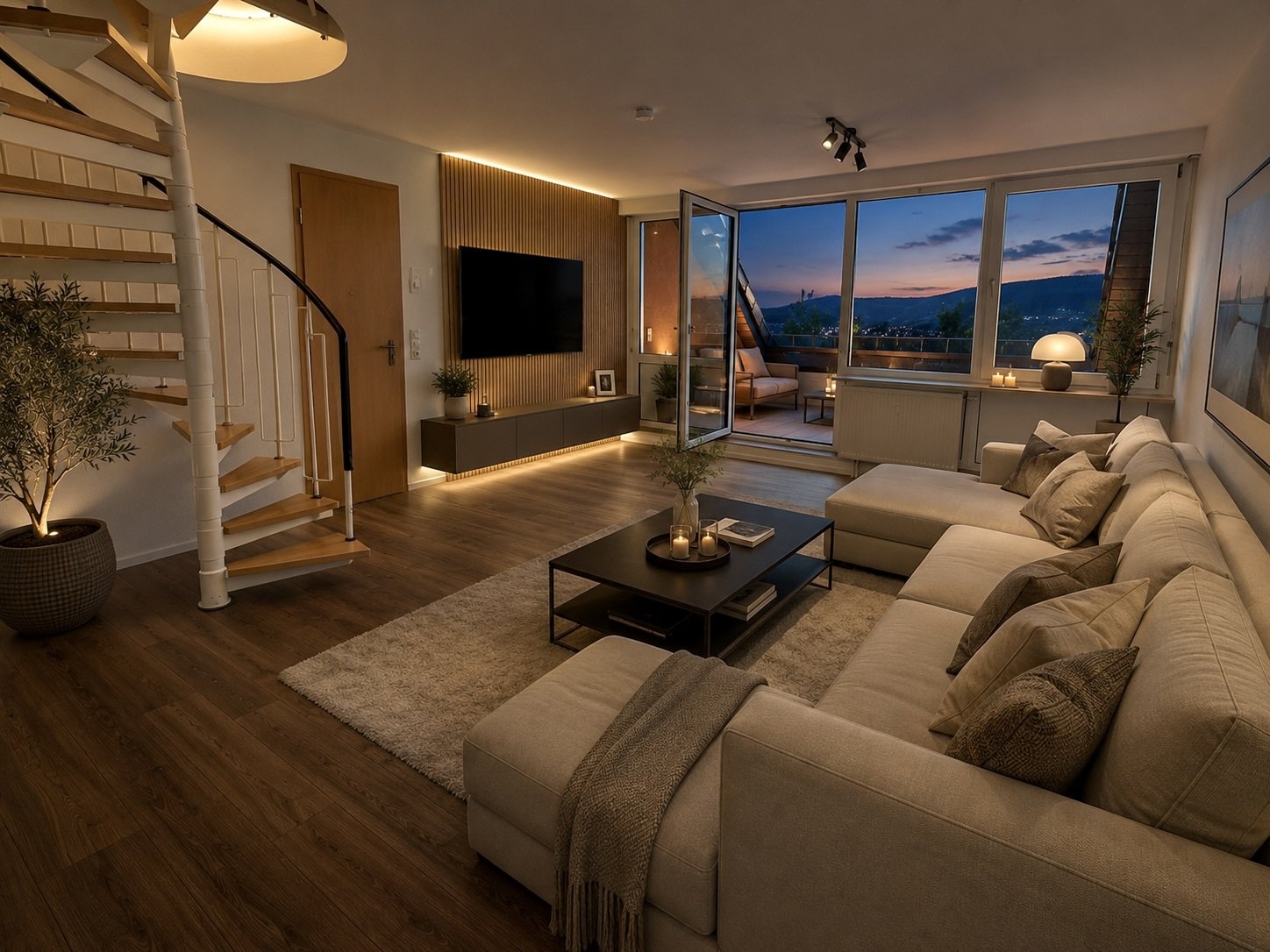 Weitblick über Trier – außergewöhnliches Wohnen mit traumhafter Dachterrasse