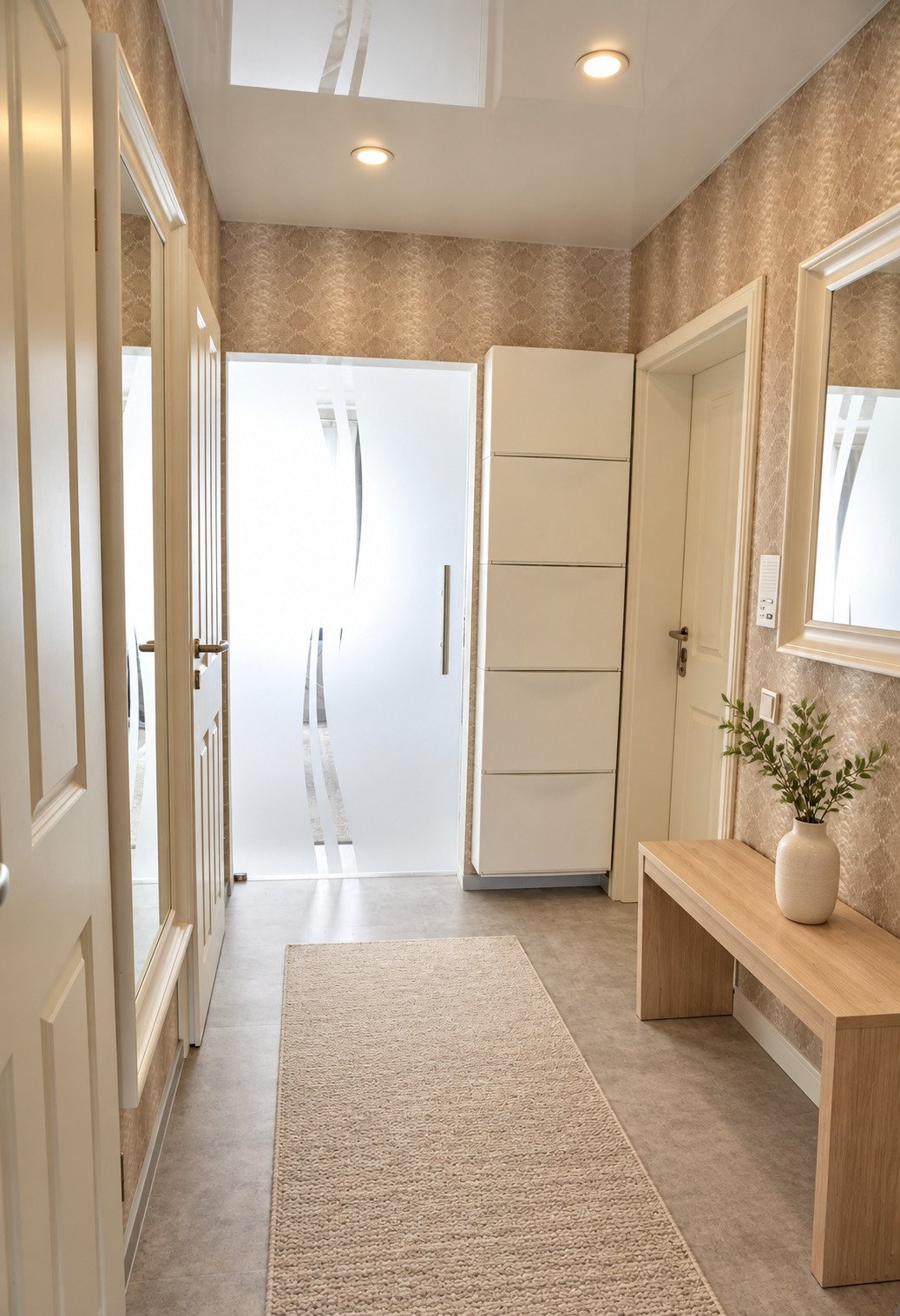 Modernisierte 4-Zimmer-Wohnung mit hochwertiger Einbauküche, Balkon und Fernblick