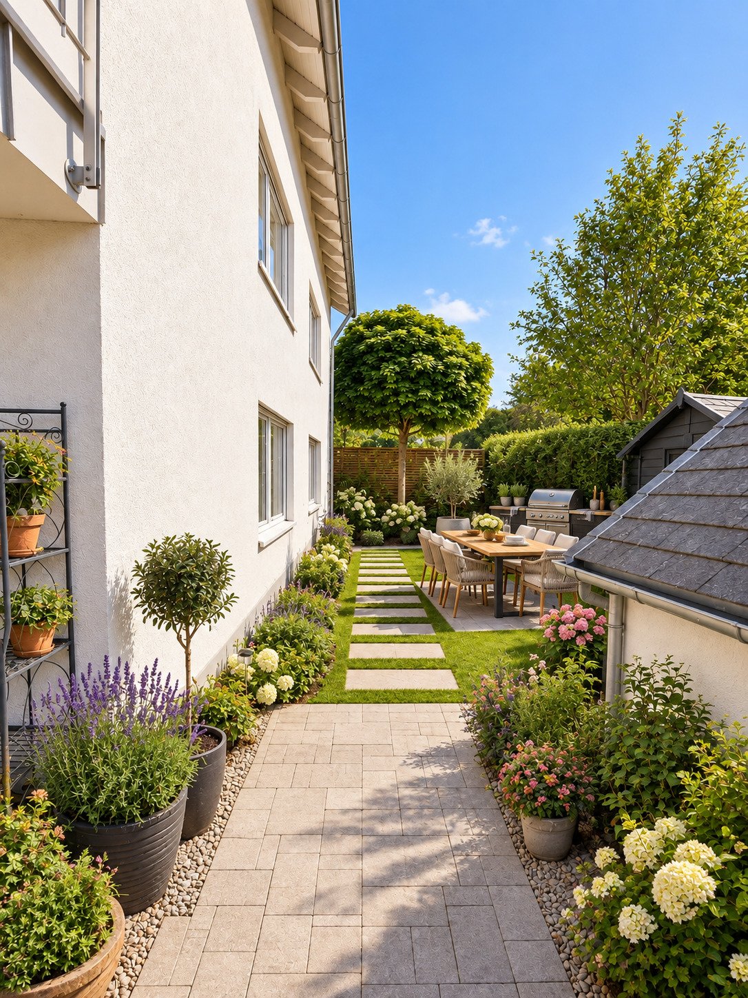 Terrassenwohnung in Südlage mit Gartenanteil und exzellenter Luxemburg-Anbindung! 