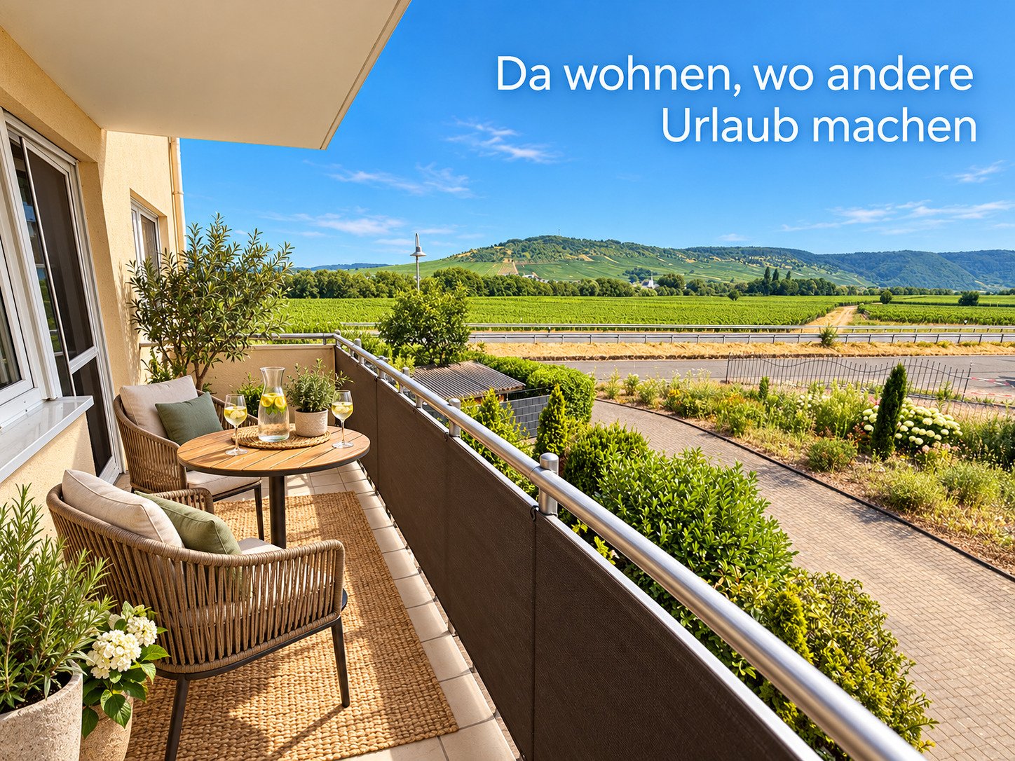Dort wohnen, wo andere Urlaub machen, mein persönlicher Rückzugsort an der Mosel! Dort wohnen, wo andere Urlaub machen, mein persönlicher Rückzugsort an der Mosel!