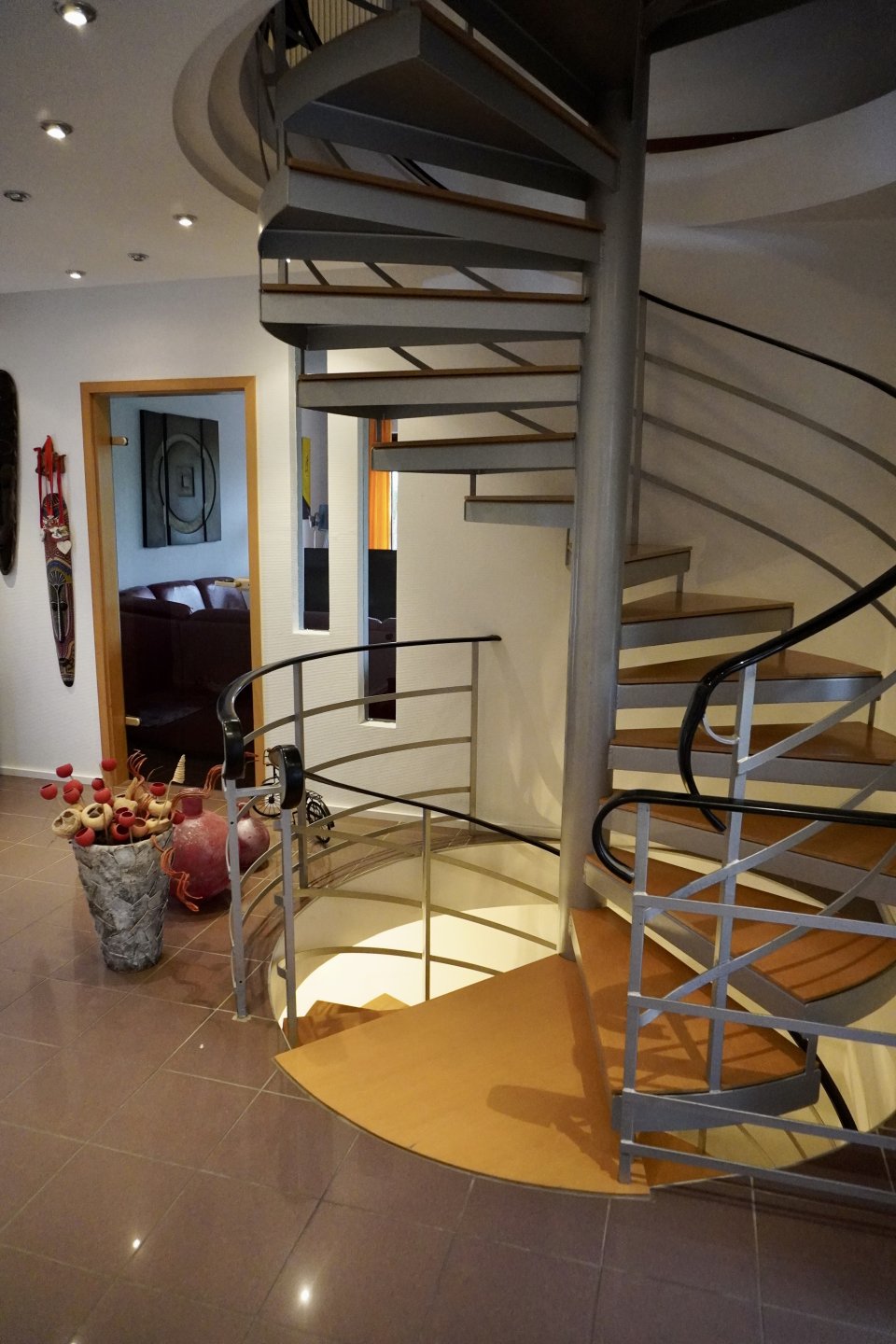 Wendeltreppe Eingangsbereich 