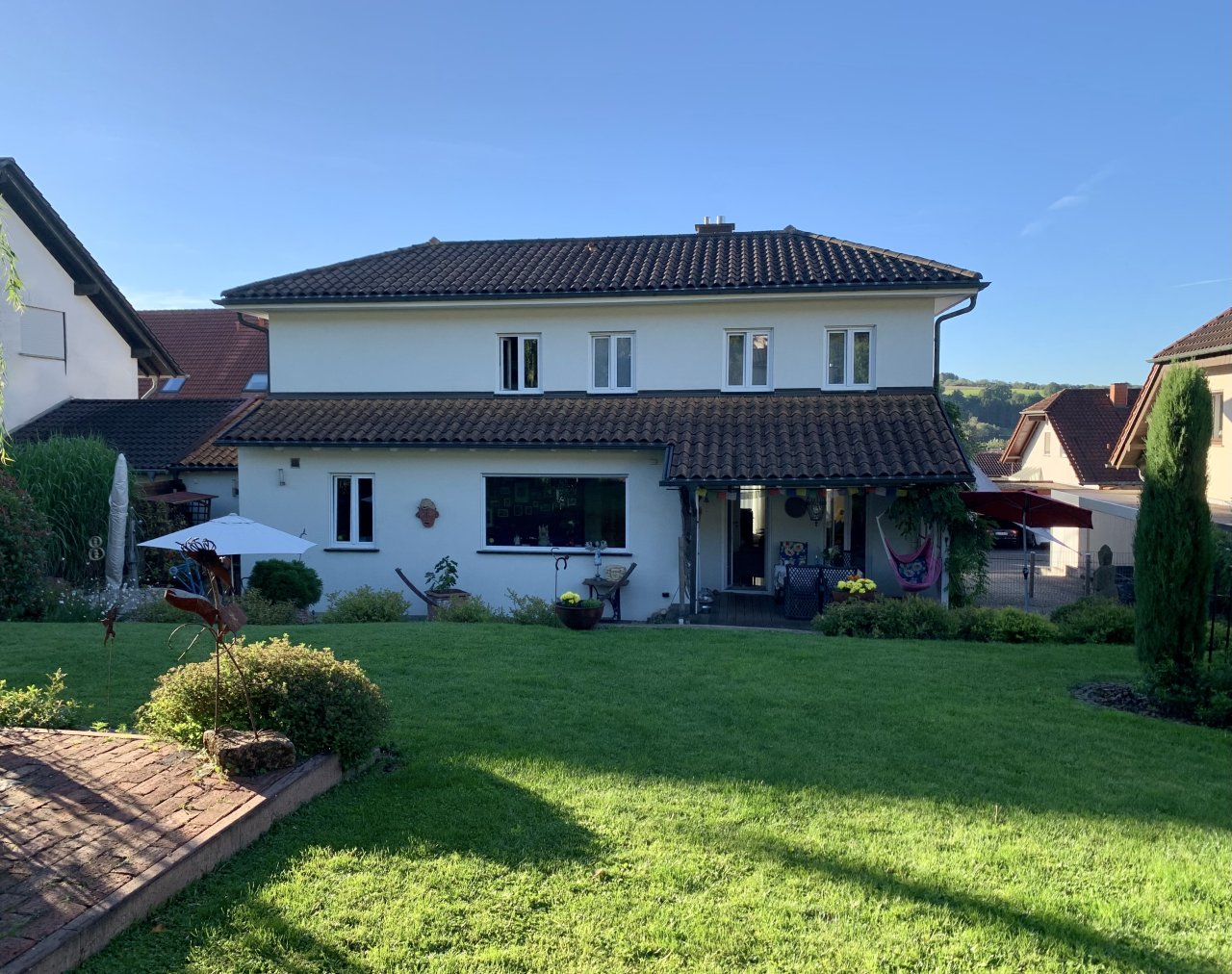 Liegenschaft von der Rückseite