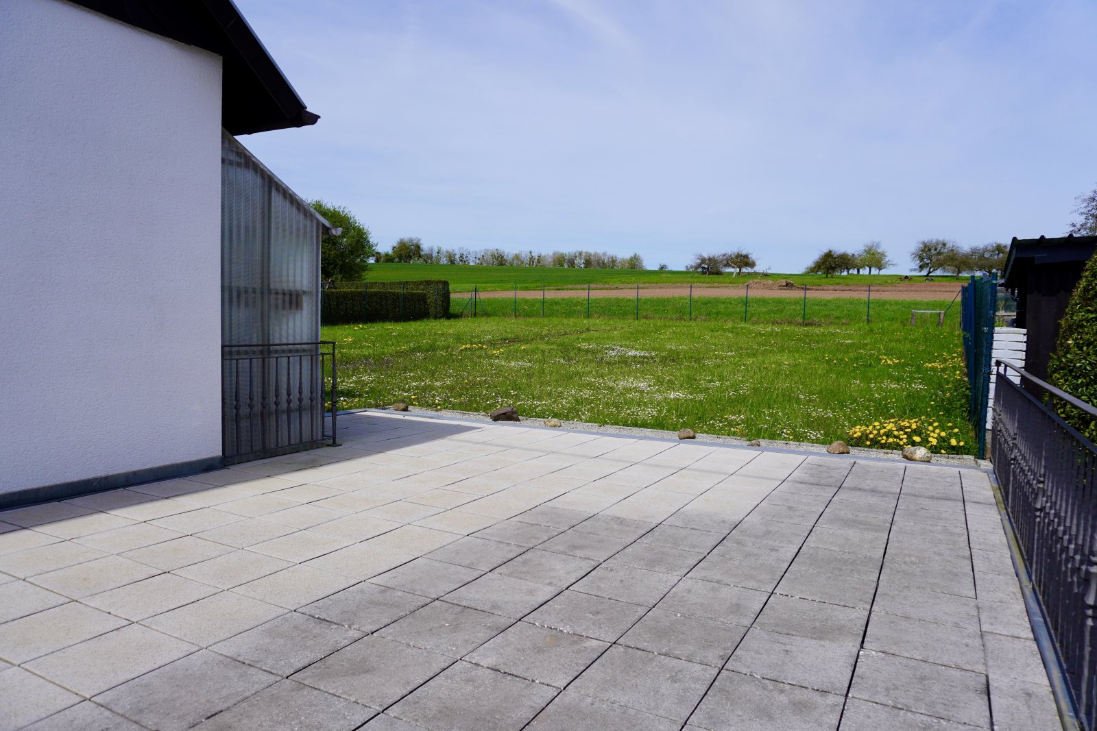Terrassenbereich im 1. Obergeschoss