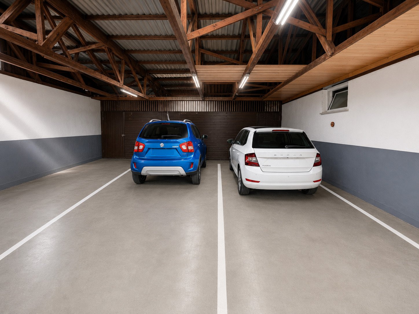 Doppelcarport mit professioneller Raumaufteilung Doppelcarport mit professioneller Raumaufteilung