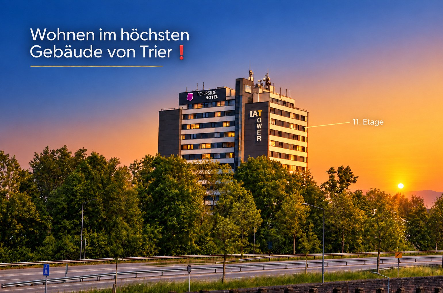 Wohnen in Triers Landmark: Exklusive Höhenlage mit Panoramaaussicht Wohnen in Triers Landmark: Exklusive Höhenlage mit Panoramaaussicht